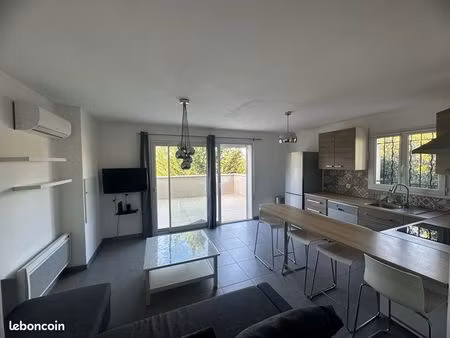 appartement joliment agencé + 20 m2 terrasse - a saisir