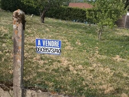 vend terrain à construire