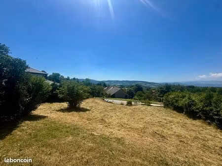 terrain constructible 600 m² copponex