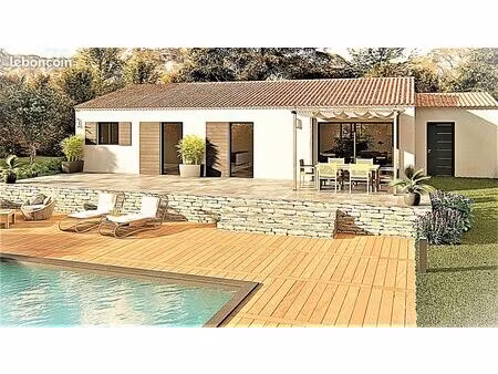 villa 90m² avec 700m² de terrain a aubignan