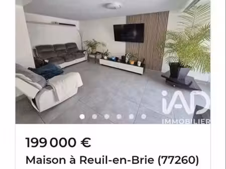 maison a vendre reuil en brie
