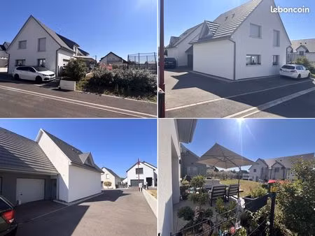 maison neuve (129m²) à la location située à schlierbach entre mulhouse et bâle