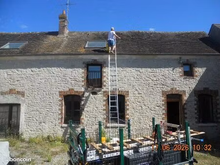 230mil tàb et au fond 2 maisons rénovées300m2 +66m2 : (1à3 logts)+(1logt) 77460à14km nemou