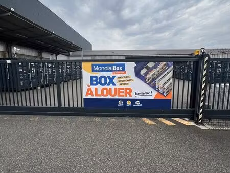 location box de stockage de 1 à 26 m² et garde-meuble sécurisé – mondialbox andrézieux (bo