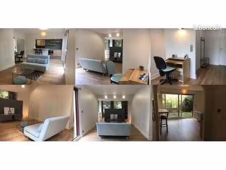 vente appartement 52m2 avec jardin