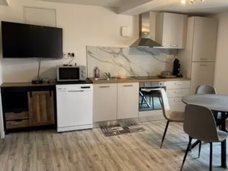 immeuble de rapport rénové – déjà loué – 6 appartements meublés + 2 boutiques – 11 2 % bru
