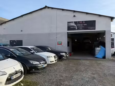 garage automobile 300m2 prix réduit