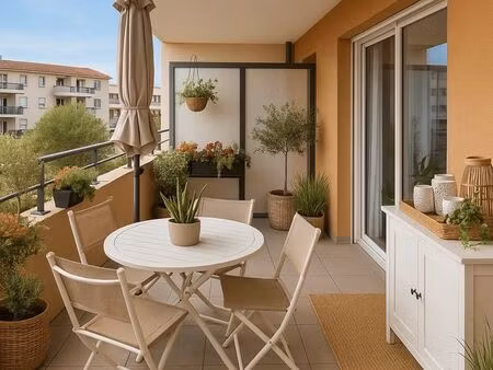appartement t2 46 m² – résidence seniors les patios d’or – investissement locatif – puget-