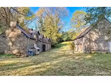 propriété d'un hectare avec deux maisons  l'une d'habitation et l'autre d'annexe