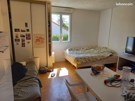 studio meublé 22m² libre au 30 aout à 530 toutes charges comprises (edf eau et chauffage) 