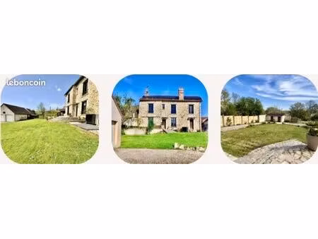 maison meulière 225 m² terrain 7.100 m²  5 ch  cuisine ouverte sur pièce à vivre 72m²  sde