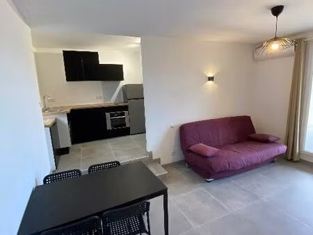 t2 meublé avec terrasse et vue panoramique – caumont-sur-durance