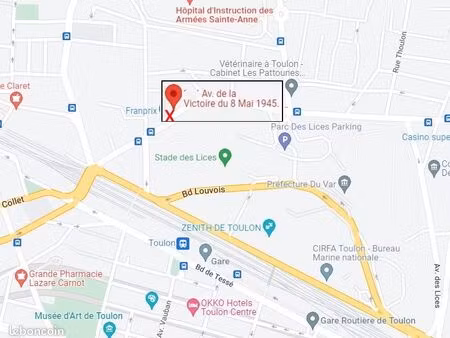 ◊ garage/box 21 m2 | toulon  avenue de la victoire