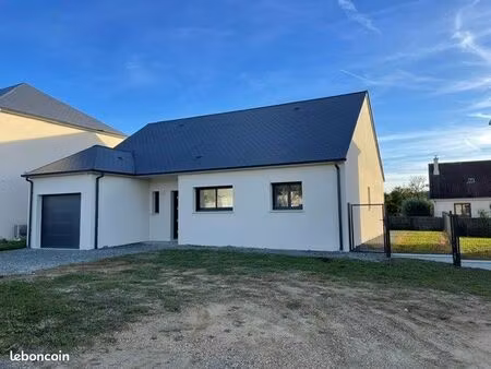 maison neuve de plain-pied - 94 m² habitables - 3 chambres - garage - combles aménageables