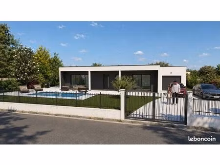 maison de plain-pied contemporaine à charly - villas lespine