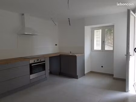 grande maison de village avec petit jardin