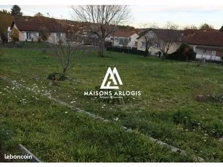 terrain 1 000 m² aixe sur vienne