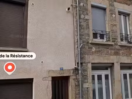 loue duplex centre chazelles