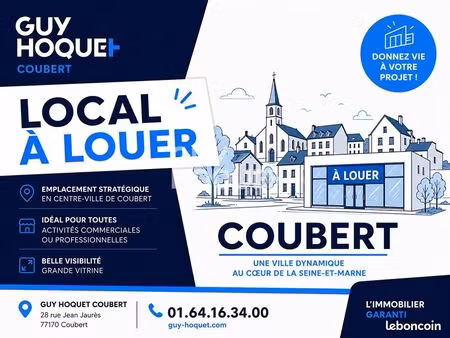 local d'activité coubert