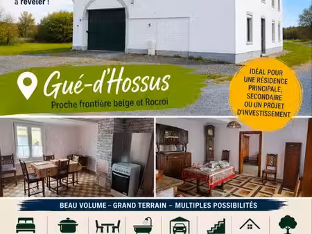 maison à rénover à gué d'hossus
