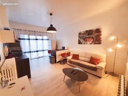 spacieux appartement t3 meuble & tout equipe - terrasse et balcons - centre ville
