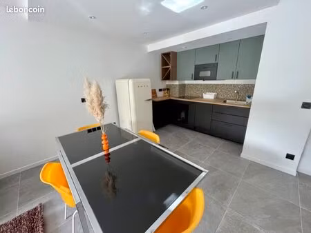 location appartement meublé t2 avec jardin à sevrier