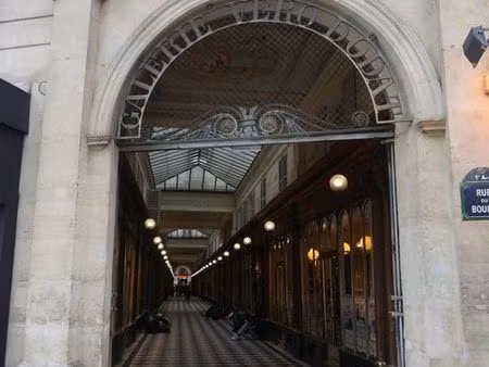 à louer – bureaux de charme – paris 1er – galerie véro-dodat