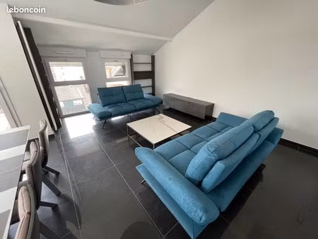 duplex meublé plein centre