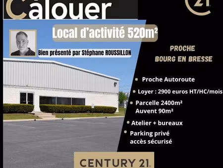 local 520 m² bourg en bresse