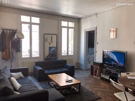 rouen gare f2 de 54m2 dans un immeuble ancien
