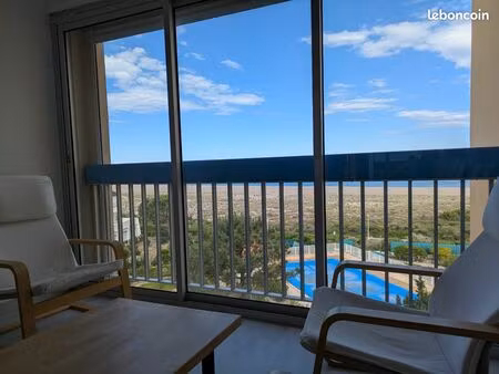loue 63m² a l année appartement port leucate