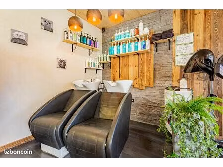 salon de coiffure (murs et fond)