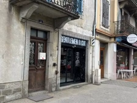 vente murs commerciaux – local coiffeur barber – thonon-les-bains