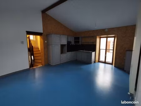 maison de bourg avec grand garage