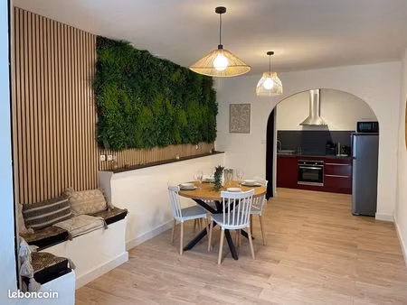 location maison de village meublée 90m2