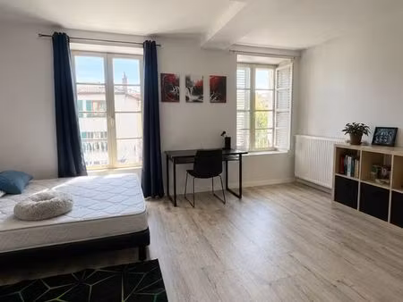 a louer à issoire (63500)  centre-ville : appartement de 38 m²