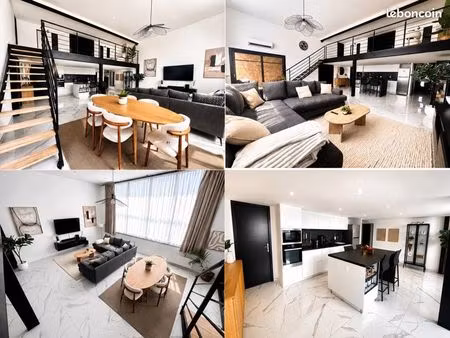 loft - 140m2 - 3 chambres + bureau - loggia