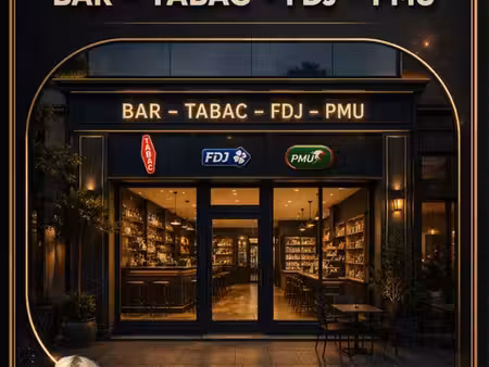 bar  brasserie  fdj  fonds de commerce  tabac tourville la riviere