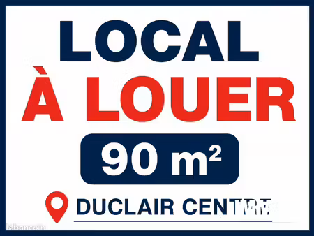 local commercial 90 m² duclair