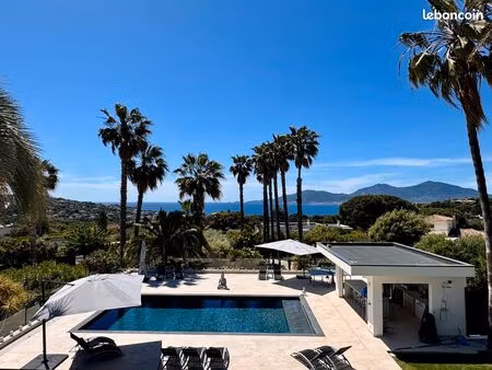 porticcio villa meublée de standing 165m² 4 chambres vue mer face à ajaccio - résidence ca