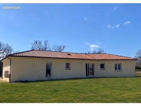maison contemporaine 105 m² st etienne-de-tulmont (82) 4 chambres + double garage- 5mn de 