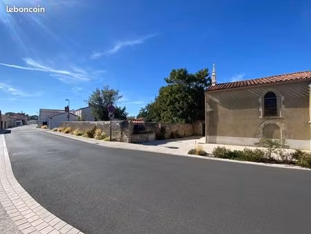 jard sur mer vente terrain constructible hyper centre ville