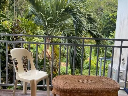 appartement vue jardin