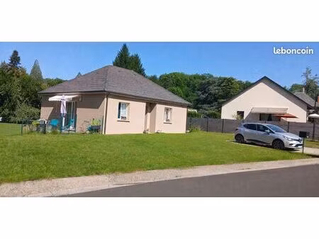 cantal - champs sur tarentaine - maison individuelle - plain pied 72 m2 - récente 2021 - d