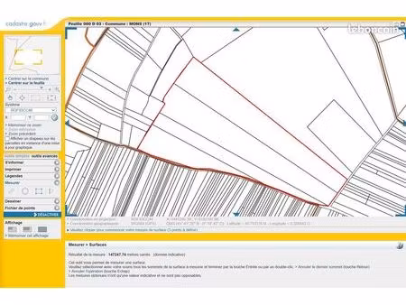 recherche bâtiment et terrain de grande taille  accessible pl  constructible  pas au centr