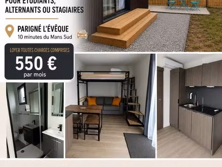 studio meublé neuf climatisé