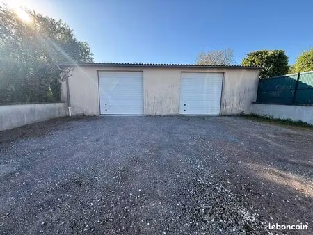loue garage de 50 m² avec mezzanine