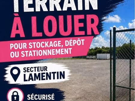 terrain à louer