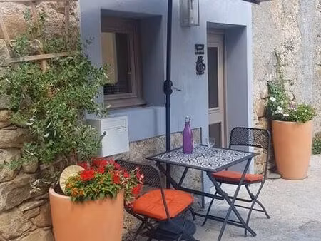 appartement étudiant 3 pièces meublé – venaco (près corte  université) – 2 chambres + bure