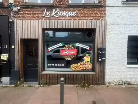 local commercial  restauration  restauration rapide 23 m² linselles